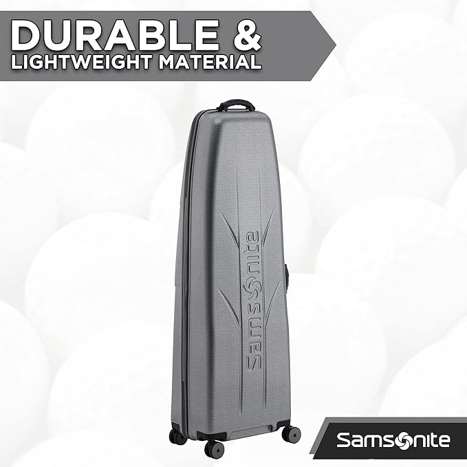 Samsonite Tour Classic Golf Hard Case Golf Travel Bag, Lightweight & Durable ABS Shell, 360 Degree Multi-Directional Wheels