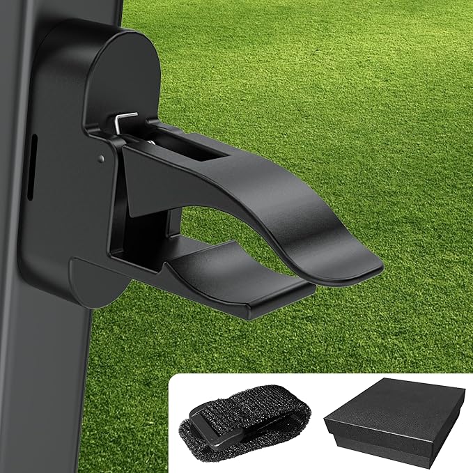 Magnetic Golf Cart Holder, Holder for Golf Cart, Fits 30-70 Ring, Available in Black, Gold, Blue, Silver - Durable Clip Golf Cart Holder