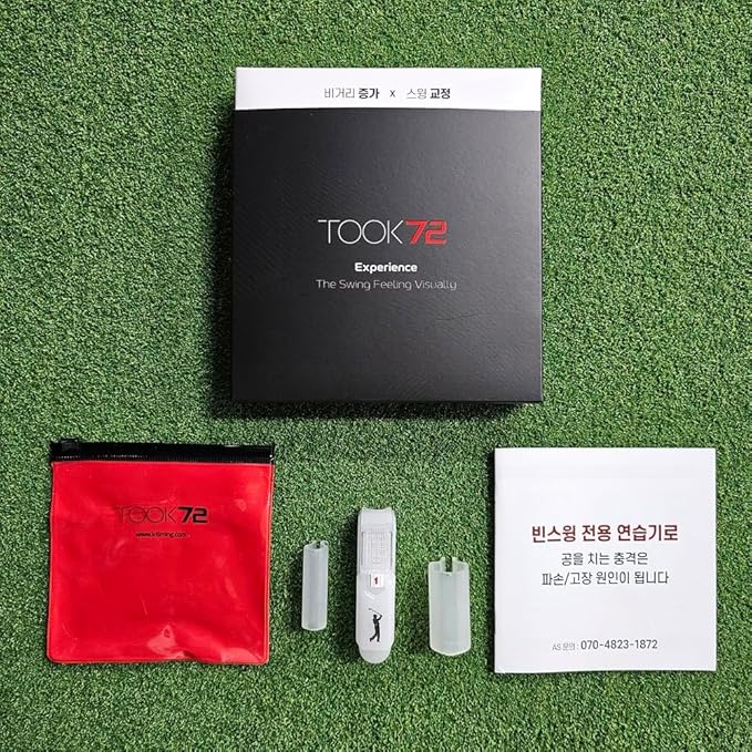 K-Timing Golf Swing Corrector TOOK72 Enhance Impact Power, Increase Swing Speed, Golf Trainer 300g/10.58oz.
