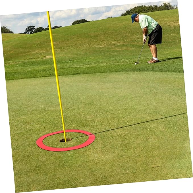 Golf Putting Practice Circle Durable Silicone Target for Training Design for Enhanced Accuracy Golf Training Equipment