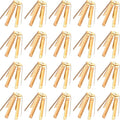 20-Pack Universal Golf Shaft Adapter Shims Accessories, Adjustable 6 Legs Brass Golf Shaft Adapter Ferrules Shims Fits Ferrules .335 .350 .355 .370 for All Golfs Club Shafts