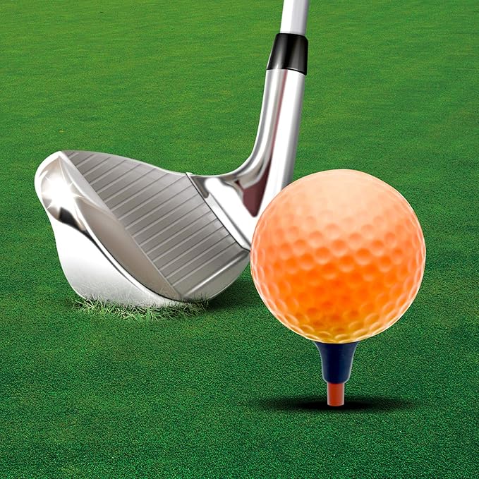 40 Pack Foam Golf Practice Balls - Realistic Feel and Limited Flight Training Balls for Indoor or Outdoor