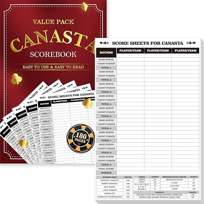 Vantasii 90 Sheets Score Pad
