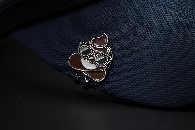Funny Golf Ball Marker + Premium Magnetic Hat Clip | Unique Gift for Men & Women Golfers | Hilarious Golf Accessory for Any Golfer | NEW Designs!