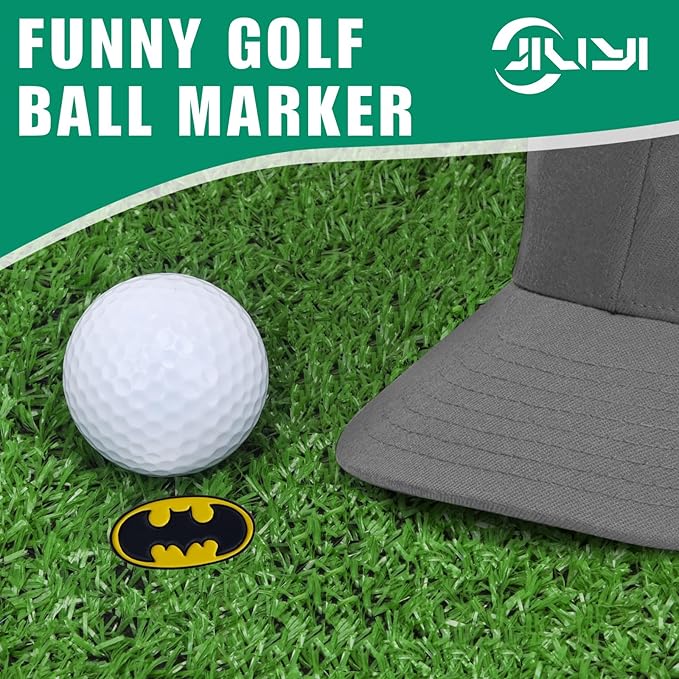 Golf Ball Marker Hat Clip, Golf Accessories for Men, Golf Ball Stamp, Funny Golf Gifts, Golf Gadgets