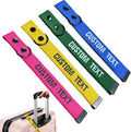Custom Luggage Tags - Customize with Your Text,Personlized Name ID Suitcase Tag Labels for Travel Suitcase,Embroidery Baggage Tags for cothings,Quickly Spot Suitcases,Travel Bag,Hiking Bag