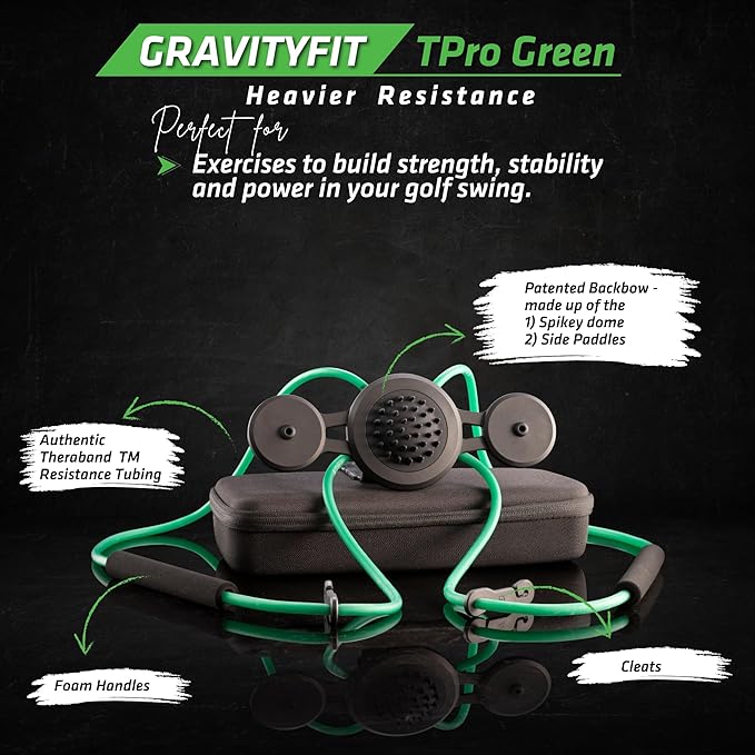 Golf Swing Performance Trainer Aid | Golf Swing Trainer Trusted by PGA Coaches | Backed by 30 Years Research | Elevate Your Golf Training | Enhance Strength, Stability, Rotation & Posture