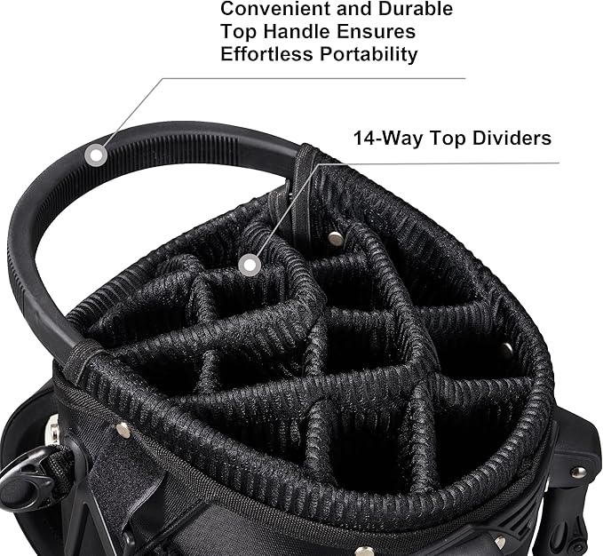 KVV Men's Golf Clubs Package Set, 11-Club Complete Set with/Without Stand Bag/7-Piece Irons (5~P#), Right Handed/Left Handed
