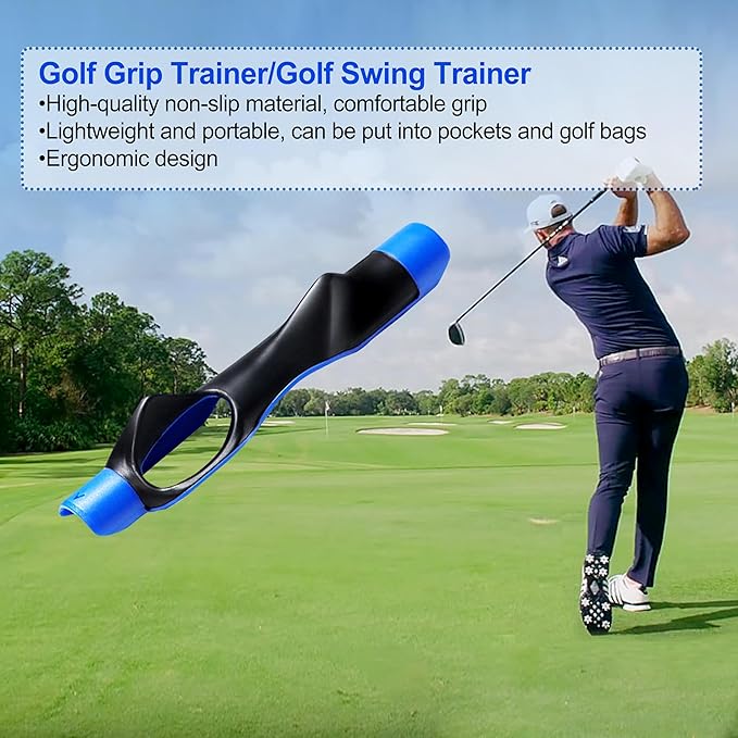 grip trainer golf, golf grip trainer, golf grip trainer right hand for Improving Hand Posture, Helps Train Proper Hand Posture（2P）