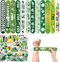 74Pcs Golf Theme Party Favors Contain 24 Pcs Slap Bracelets 50Pcs Stickers, Golf Sports Theme Birthday Party Decorations,Classroom Rewards Supplies.