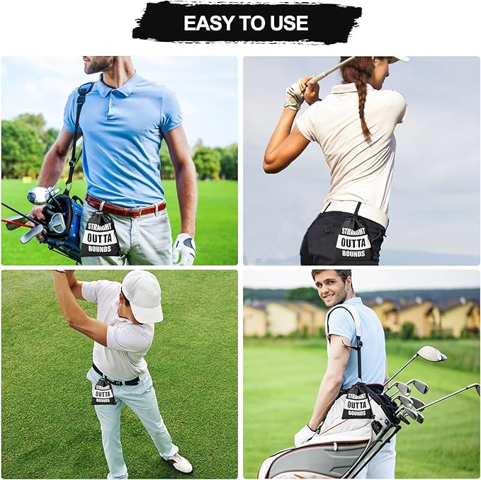 Golf Valuables Pouch, Leather Golf Tee Pouch with Drawstring Closure Golf Ball Handbag Portable Ball Pouch Golf Accessories for Men Women