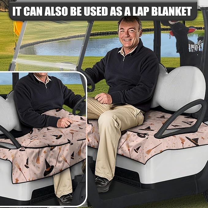 Golf Cart Seat Covers Universal Golf Cart Seat Cover Blanket Cushion Cover Sports Golf Cart Accessories