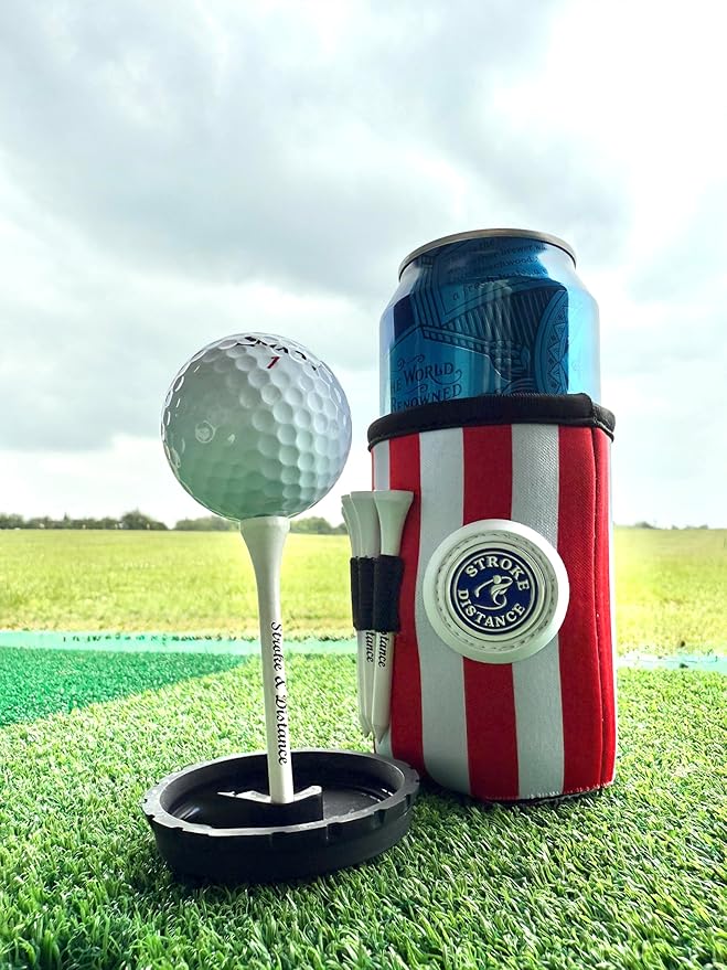 Can Cap Tee 3 Pack: Ultimate Beverage Protection & Golf Tee in One - Pink