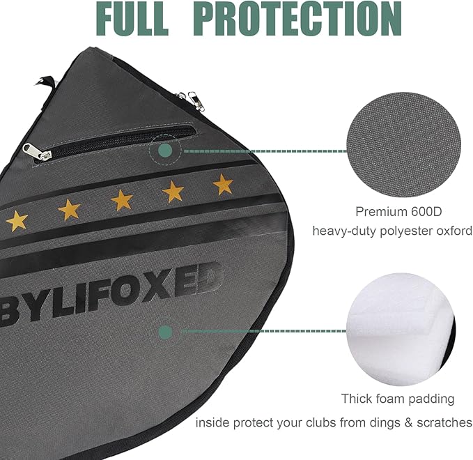 Par 3 Golf Carry Bag for Short Game,Sunday Golf Bag for Men,Small Golf Bag with Thick Foam Protection,Fit Up to 5-8 Clubs