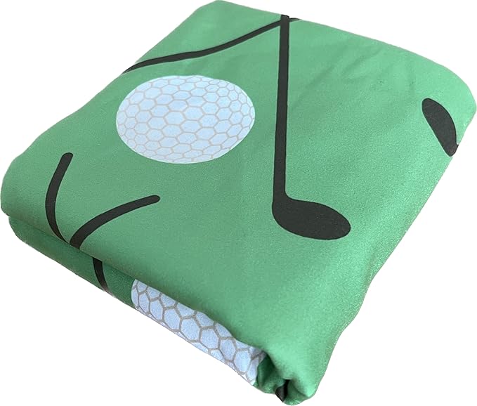 | Microfiber Golf Cart Seat Cover | Lightweight Golf Blanket | Portable | Sports | Golf Accessories | Club Car | EZGO