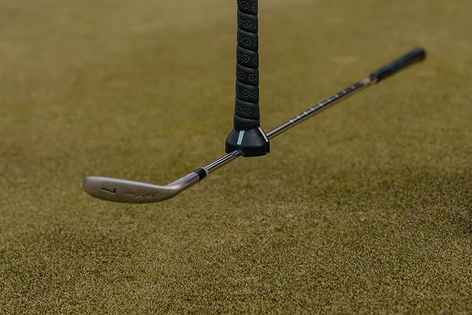Golf Ball/Club Retriever Pick-Up Tool for Putter Grip – Screw-On Golf Ball Picker Upper | Durable Rubber Cup with Metal Screw | Easy Golf Ball Pick Up on Green – Fits Most Putter Grips