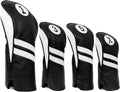 ProActive Sports Vintage Golf Club Head Covers | Classic Leather Look
