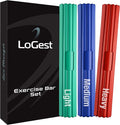 Logest Twist Hand Exerciser Bars for Physical Therapy - Relieves Tendonitis Pain & Improve Grip Strength - Tennis Elbow, Golfer's Elbow, Tendonitis, Wrist, Forearms Pain Relief Hand Therapy Bar