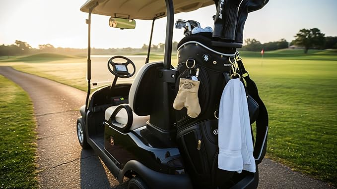 Nut Caddy Golf Ball Holder for Men - Includes Shocker 69 Balls Hilarious Gag Gift for Golfers Dad Husband Premium Quality Storage Tees Glove