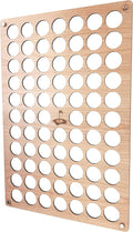 Torched Golf Ball Display Holder Collector’s Case Holds 76 Golf Balls Wall Mount Decor