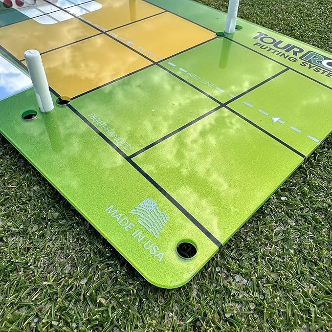 Genuine EyeLine Golf Alignment Putting Mirror - Top Training Aid on The PGA Tour - See Rapid Improvement - Helps Beginner, Junior, and Scratch Golfers