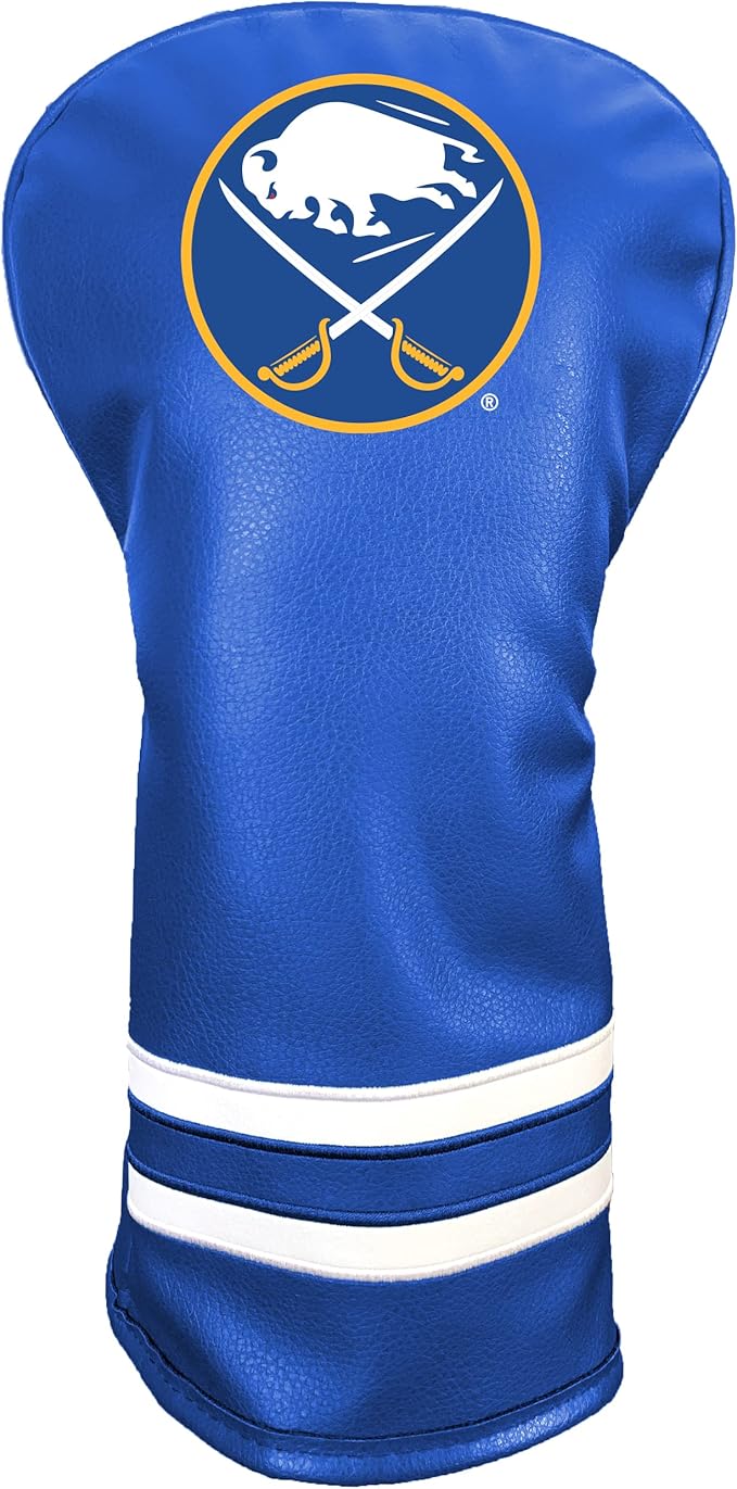 Team Golf NHL Vintage Driver Golf Club Headcover (Printed), Form Fitting Design, Retro Design with Fleece Lining for Extra Club Protection
