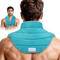 Neck Ice Pack Wrap for Cervical Pain and Cooling, 2 Hours Long Lasting Cold Ice Pack for Neck Shoulders, FSA Eligible, Flexible Cold Pack for Hot Weather, Hot Flashes, Surgery, Swelling