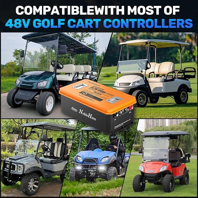 48V 105Ah Stackable LiFePO4 Deep Cycle Rechargeable Battery 6000+ Life Cycles & 10-Year Lifetime Built-in BMS & LED Monitor RV, Solar, Marine, Overland, Off-Grid