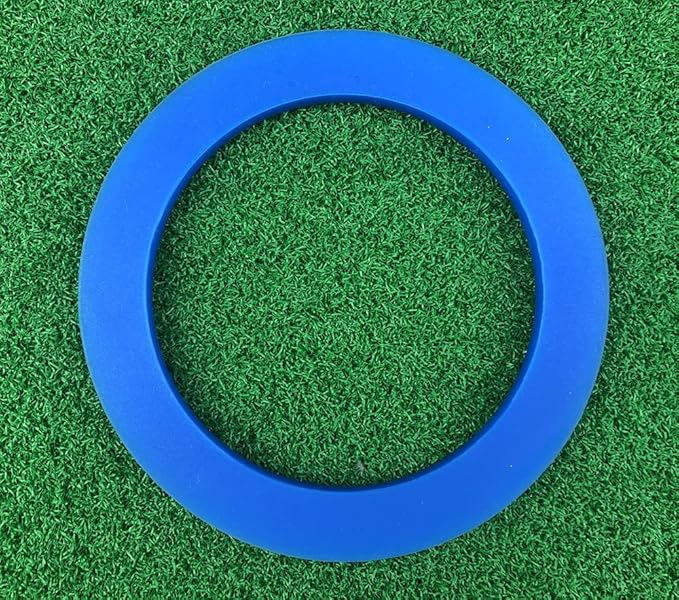 MAZEL Golf Putting Cup/Ring for Training Aid Indoor & Outdoor - All-Direction Practice Hole Putting Accuracy Trainer