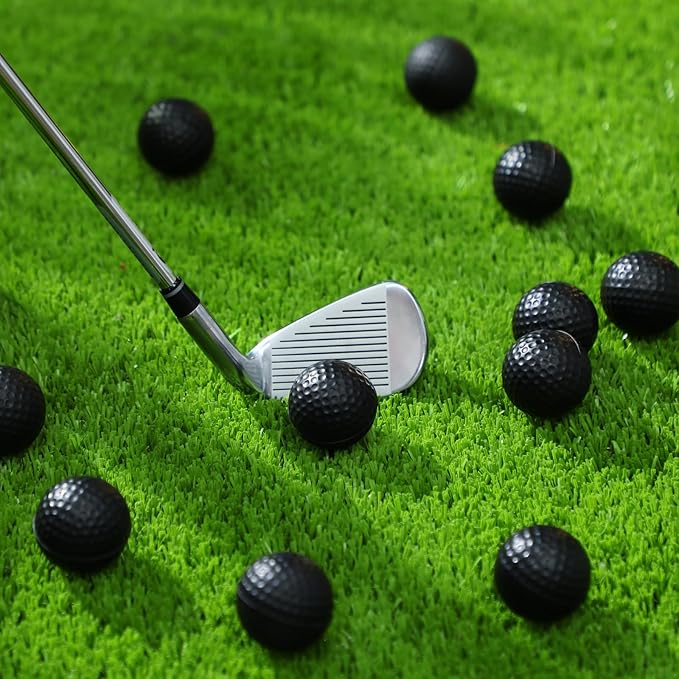 Yilloog 120 Pack Foam Golf Practice Balls Bulk, Soft Foam Balls for Golf Practice, Realistic Feel and Limited Flight Training for Indoor or Outdoor Party