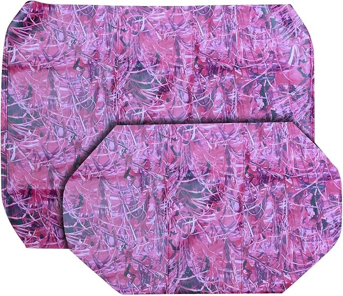 Club Car Post-2000 DS Golf Cart Front Replacement Seat Cover Set Made with Marine Grade Vinyl - Staple On Installation