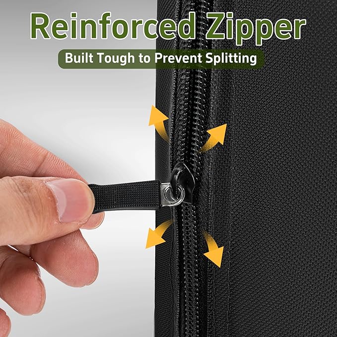 AKOZLIN Golf Ball Shag Bag with Detachable Aluminum Alloy Tube Golf Ball Retriever Large Capacity Shags Bag for Golf Ball Shagger Hold Up to 90 Balls