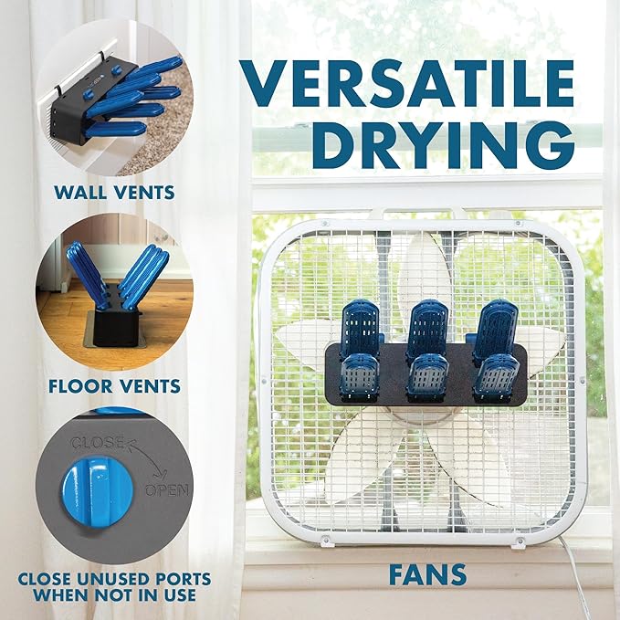 KeepDry Glove Dryer - Eco-Friendly Vent Drying Rack to Dry Gloves, Shoes, Hats, Socks & Boots - Safe, Non-Electric Dryer