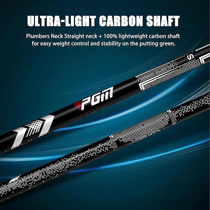 PGM Golf Stand Putter for Men Women Right Handed, Single Club with Stable Low Center of Gravity, High Forgiveness Putter Golf Club with Alignment Aid
