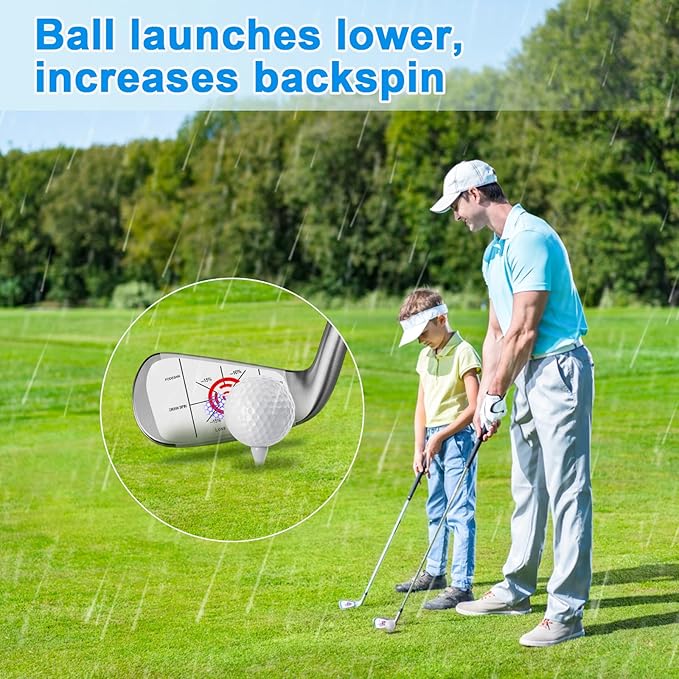 Golf Impact Tape - High-Resolution Strike Stickers for Iron, Wood & Fairway Clubs, Non-Residue, Swing Training Aid Impact Labels