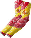 Flag Arm Sleeves, Cooling Sun Protection Compression for Men/Women
