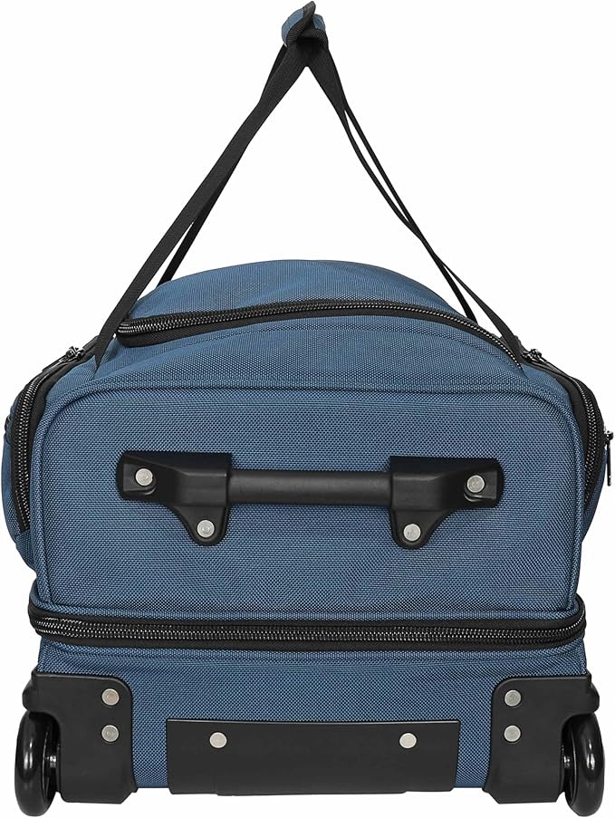 CaddyDaddy First Class Military Grade Ballistic Nylon Travel Cover with EVA Dense Foam Top Padding 2 Year Full Replacement Coverage Self Standing Base XL Wheels Case for Transporting Clubs on Airlines