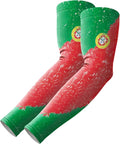 Flag Arm Sleeves, Cooling Sun Protection Compression for Men/Women