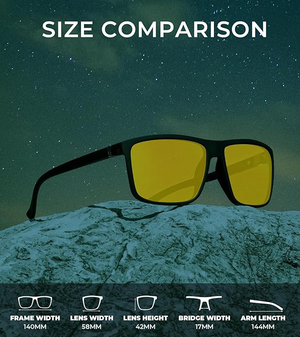 KALIYADI Polarized Sunglasses for Men and Women, Mens Sun Glasses with UV Protection for Driving Fishing Golf (3 Packs)