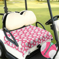 Golf Cart Seat Covers Winter Plush Universal Seat Towel Blanket with Soft Plush Surface for 2 Person Seats Golf Cart Accessories, 49.7"x 28.8"
