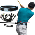 GAIARENA Golf Core Strength Trainer Swing Power Training Equipment, Golfing Exercise Resistance Bands Indoor Golf Fitness Equipment to Improve Speed Strength Flexibility Rotation Swing Posture