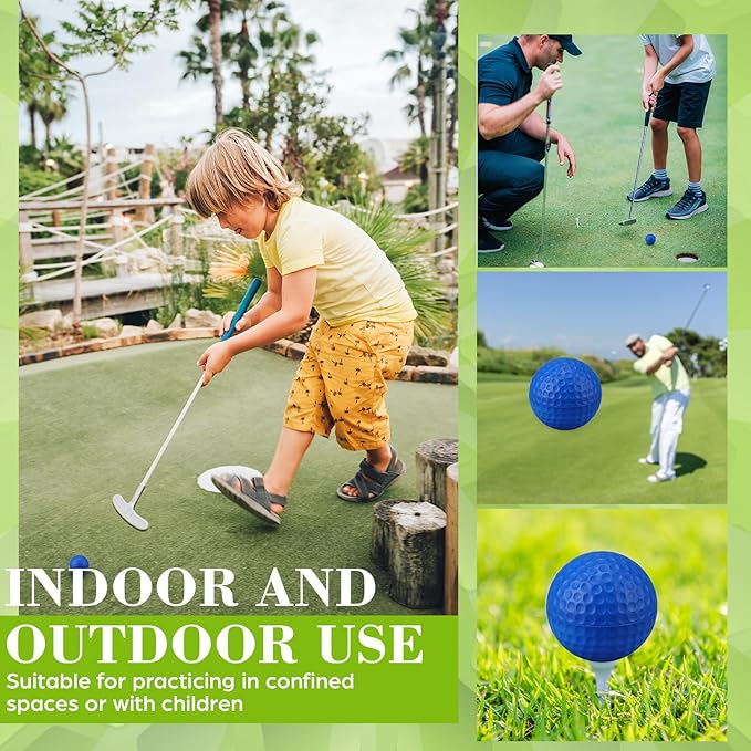 30 Pcs Foam Golf Practice Balls Soft Foam Balls for Golf Practice Realistic Feel and Flight Sport Training