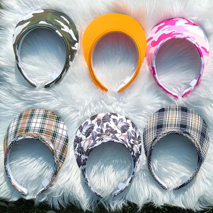 3 Pack Sports Sun Visor Hat Women Men Adjustable Clip On Visors Outdoor Golf Beach Cap