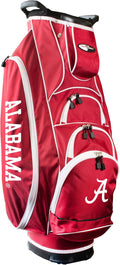 Team Golf NCAA Alabama Albatross Golf Bag Lightweight, 10-Way Club Divider, Spring Action Stand, Insulated Cooler Pocket, Velcro Glove and Umbrella Holder & Lift Assist Handles