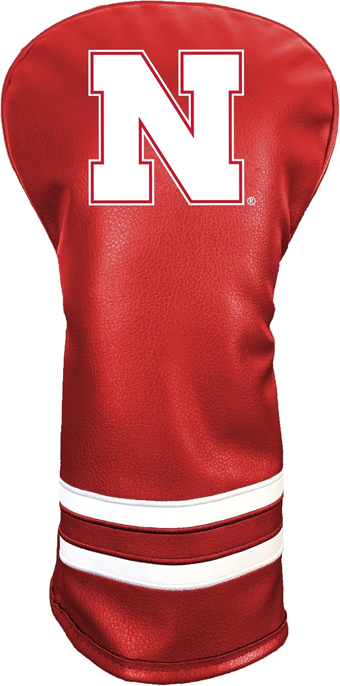 Team Golf NCAA Vintage Driver Golf Club Headcover (Printed), Form Fitting Design, Retro Design with Fleece Lining for Extra Club Protection