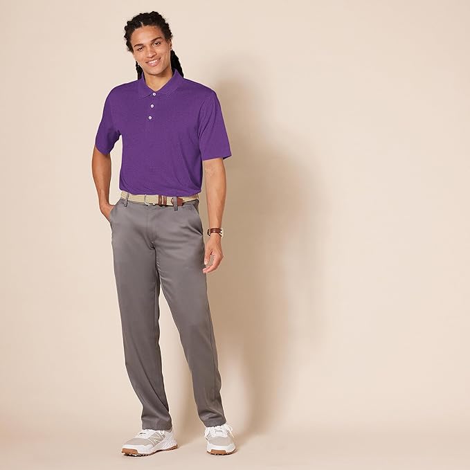 Amazon Essentials Mens Golf Polo Shirt, Moisture-Wicking Quick Dry, Short Sleeve
