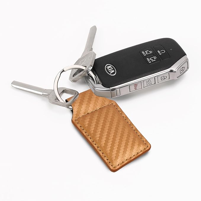 LaserGram Rectangle Keychain, Golfer Golfing, Personalized Engraving Included