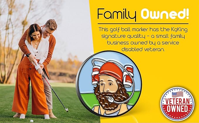 Gilmore Cracker Golf Ball Marker and Magnetic Hat Clip, Plus Bonus Drunk Caddy GolfBall Marker - Fun, Unique, and Must-Have Golfing Accessories Gifts to Bring Laughter and Excitement to Every Round!