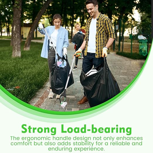 Ctosree 8 Pack 32" Trash Grabber Reacher Tool for Elderly, Foldable Litter Picker Upper, Lightweight Trash Pick up Stick, Long Handy Mobility Aids for Home Garden Arm Extension(Green)