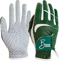 Golf Gloves Both Hands Women's 1 Pair Lightweight Non-Slip Silicone Extra Grip All Weather Girls Ladies Sports Tennis